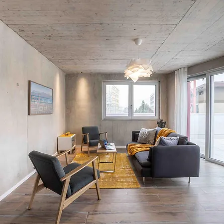 Le Lumen - Self Check In By Homenhancement Habitación en casa particular Renens